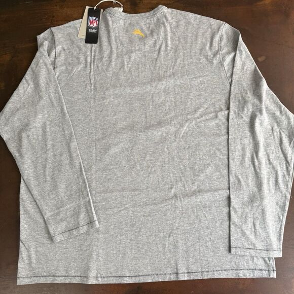 Pittsburgh Steelers Shirt Mens Large Tommy Bahama Graphic Football Long Sleeve - Picture 2 of 14